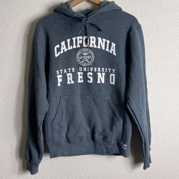 Russell California State University Fresno Hoodie Women’s Size Small Campus Top - Picture 2 of 8